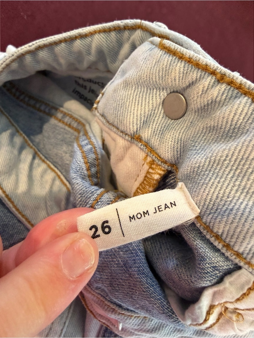 PacSun Women’s Patchwork Skinny Jeans in Light & Medium Blue - Picture 5 of 11